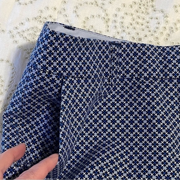 CYNTHIA Rowley printed chino shorts size 8 - Picture 3 of 11